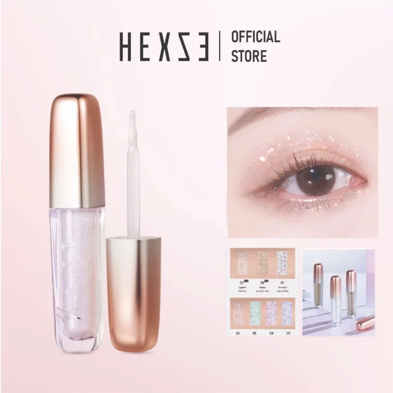Nhũ Mắt Kim Tuyến HEXZE Lâu Trôi, Chống Thấm Nước