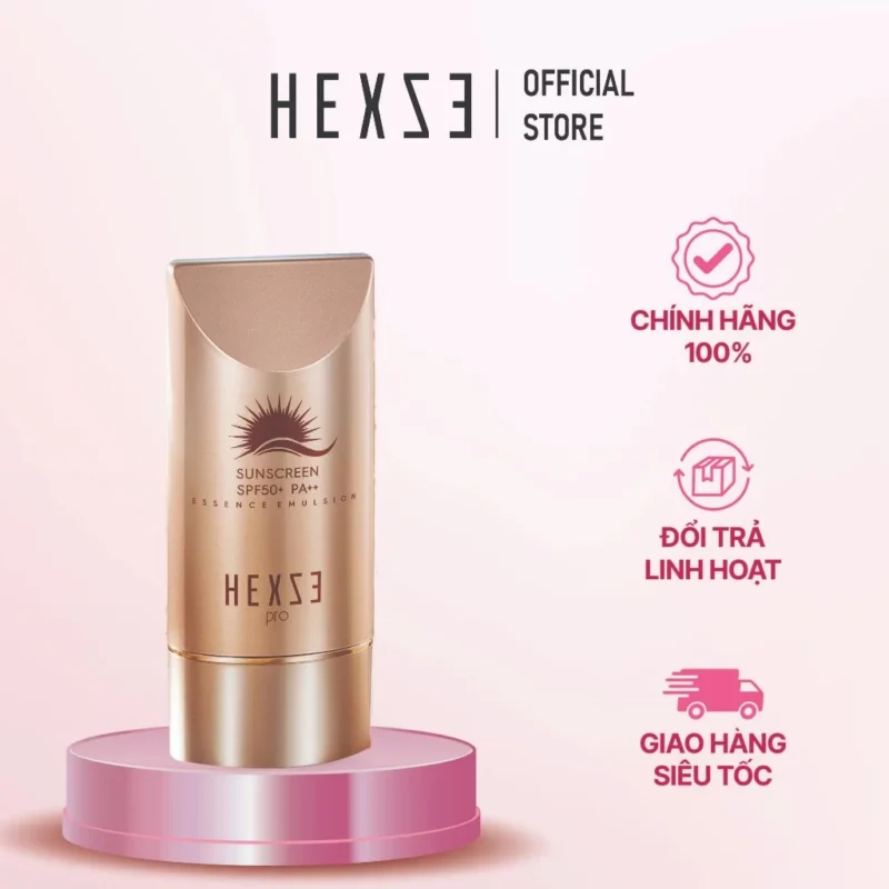 Sữa Chống Nắng HEXZE 30ml, Chống Nắng Chuyên Sâu, Mỏng Nhẹ, Hiệu Quả Chống Nắng Lên Tới 12,5h